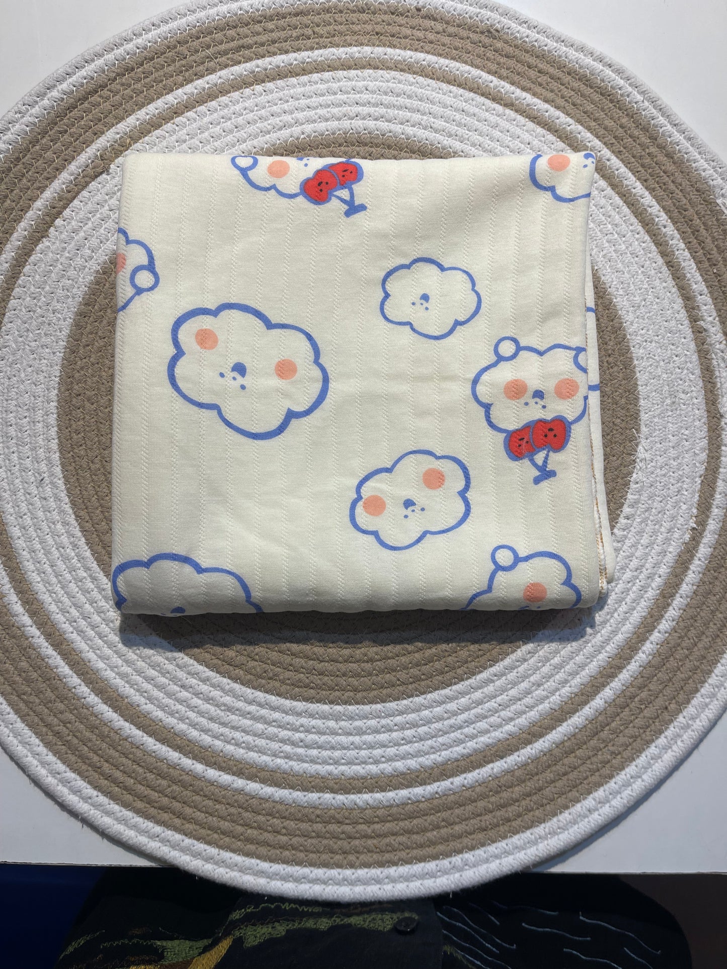 Muslin 3 layered swaddle blanket