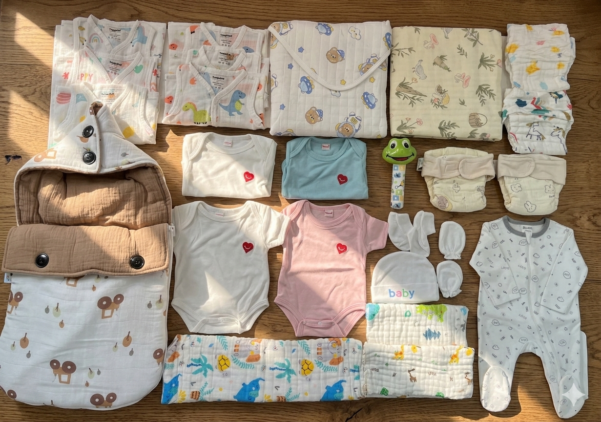 ASSORTED NEWBORN BABY SET