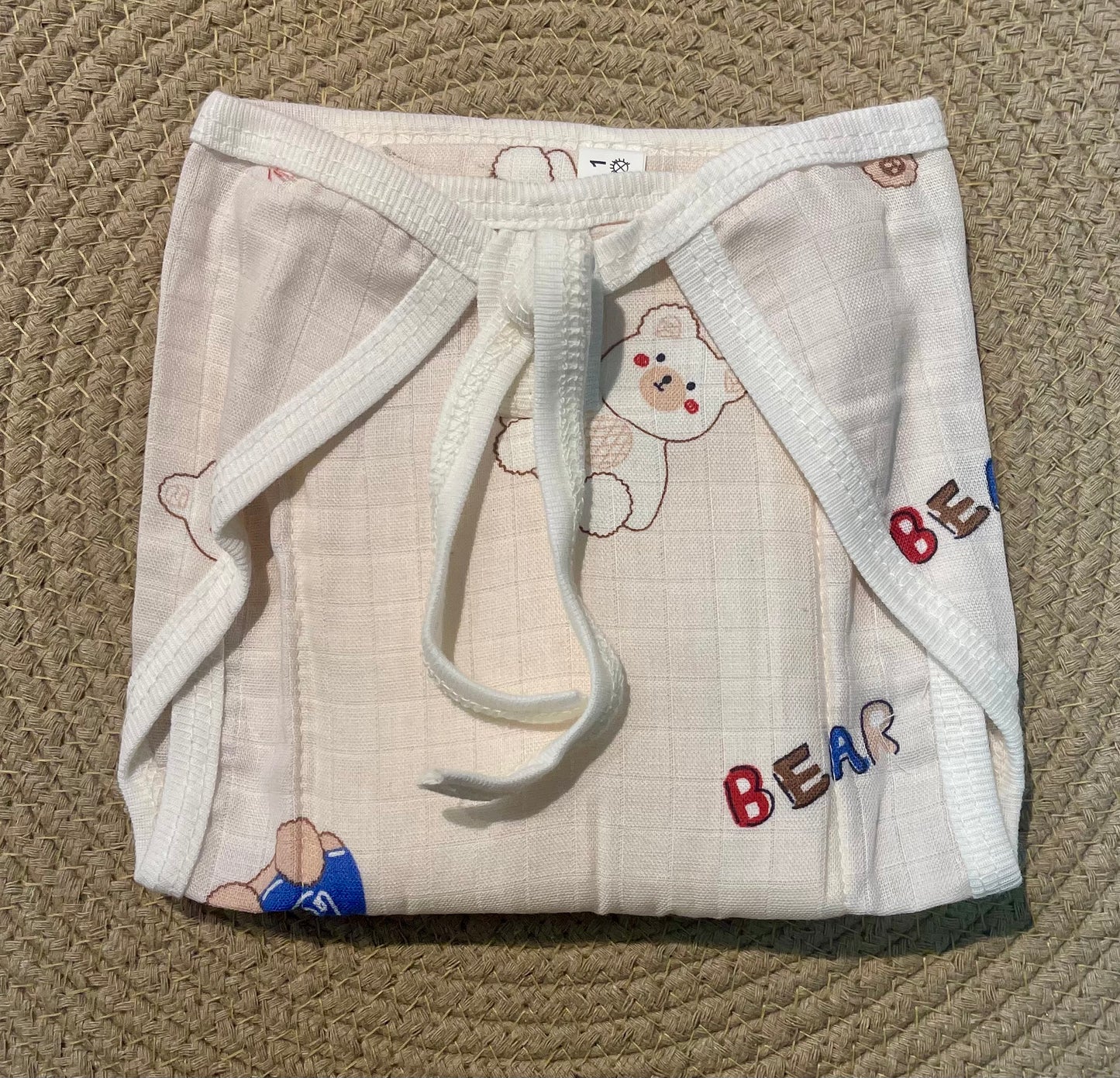 Muslin Nappy Padded