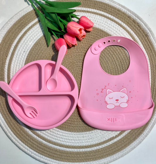 Silicon feeding set