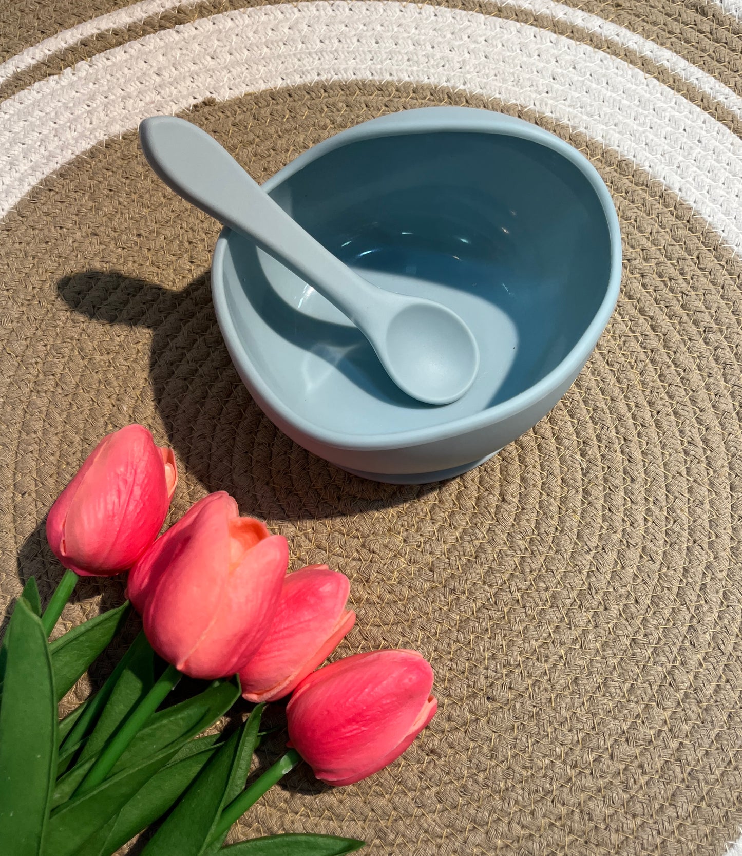 Silicon feeding bowl