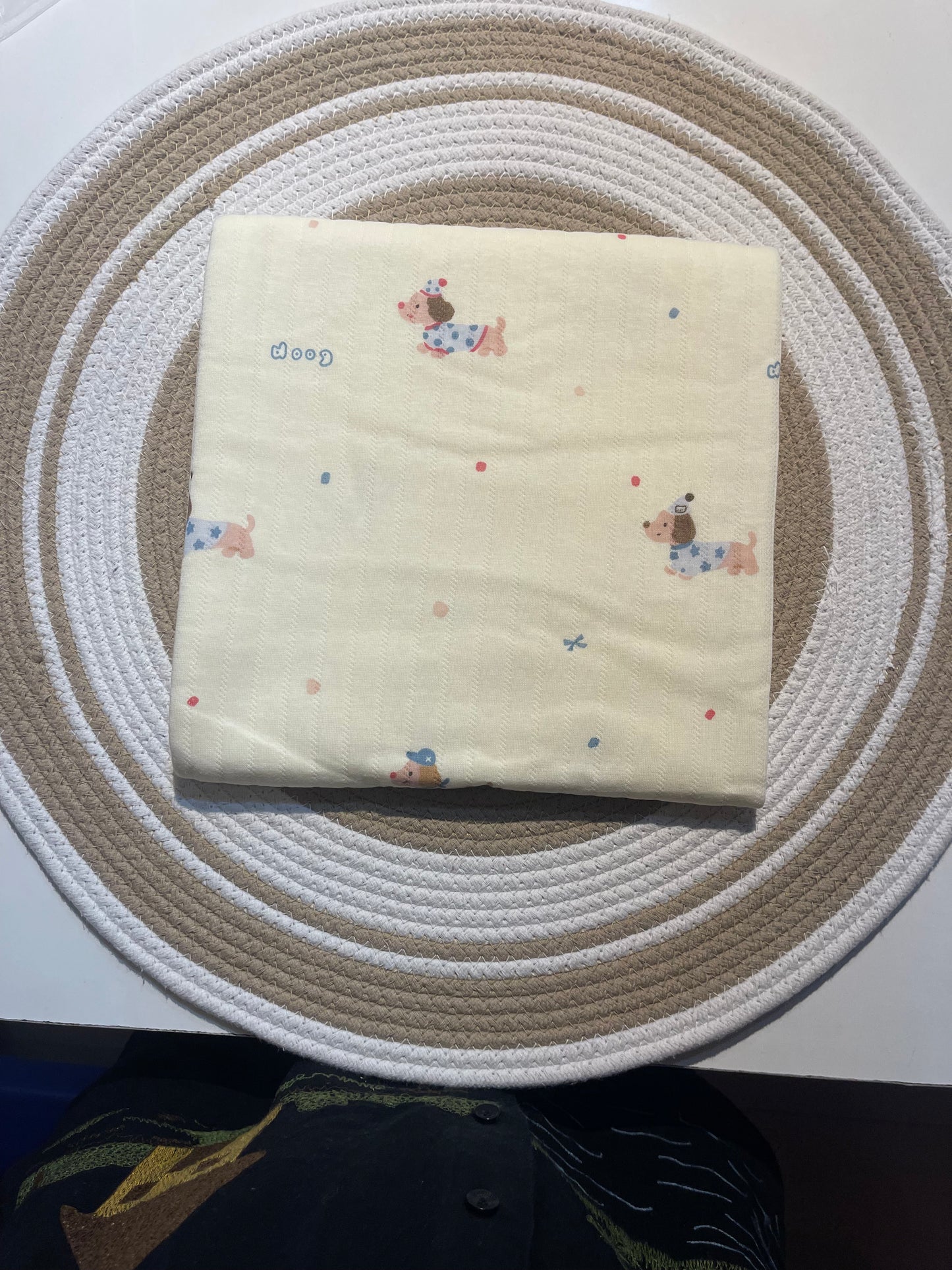 Muslin 3 layered swaddle blanket