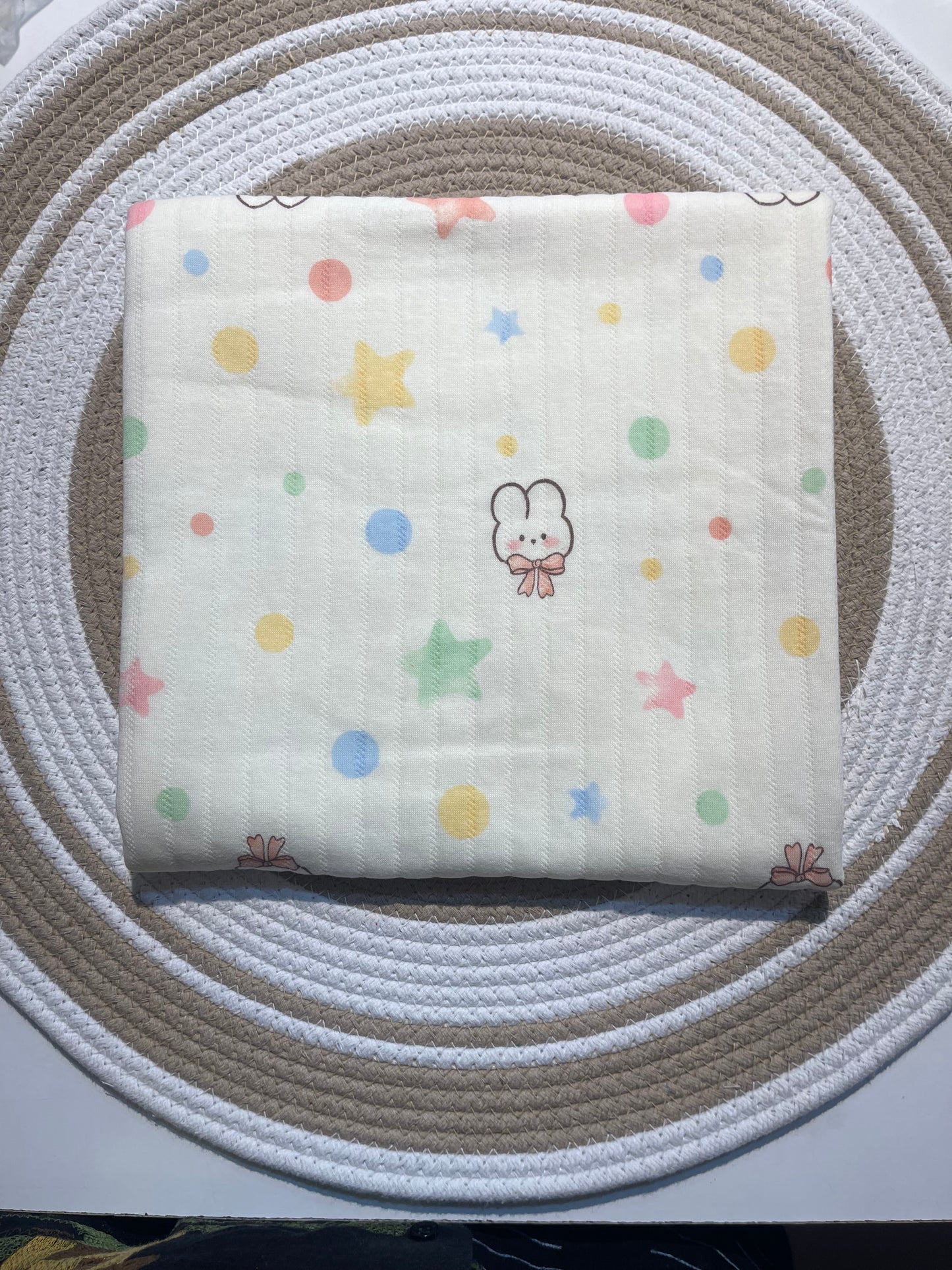 Muslin 3 layered swaddle blanket