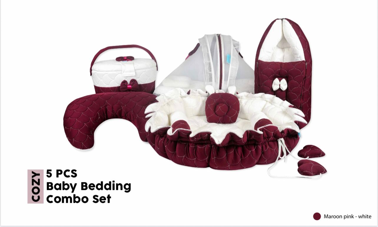 PREMIUM 5 PIECE BEDDING SET COMBO
