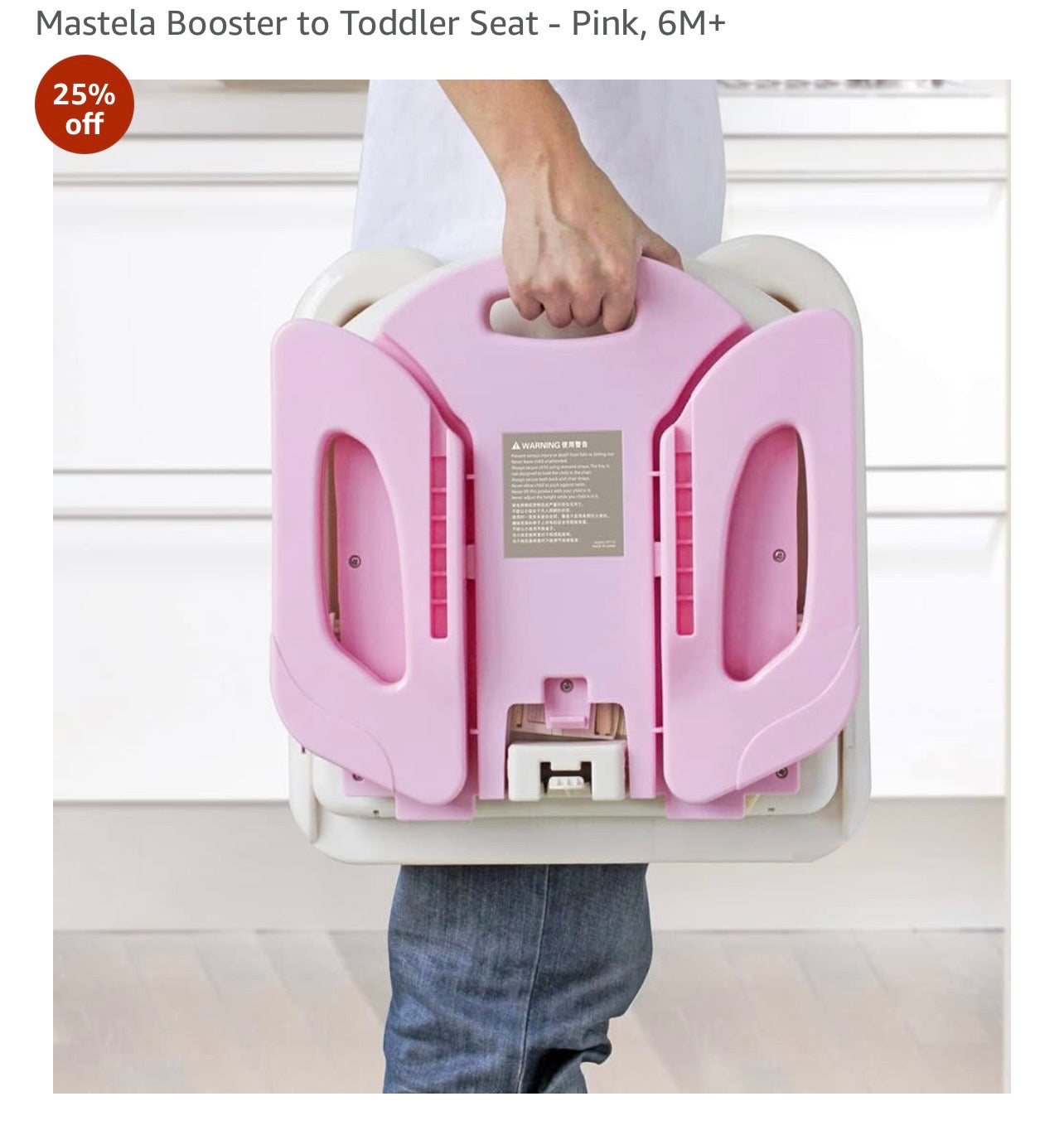 Mastela Booster To Toddler Chair