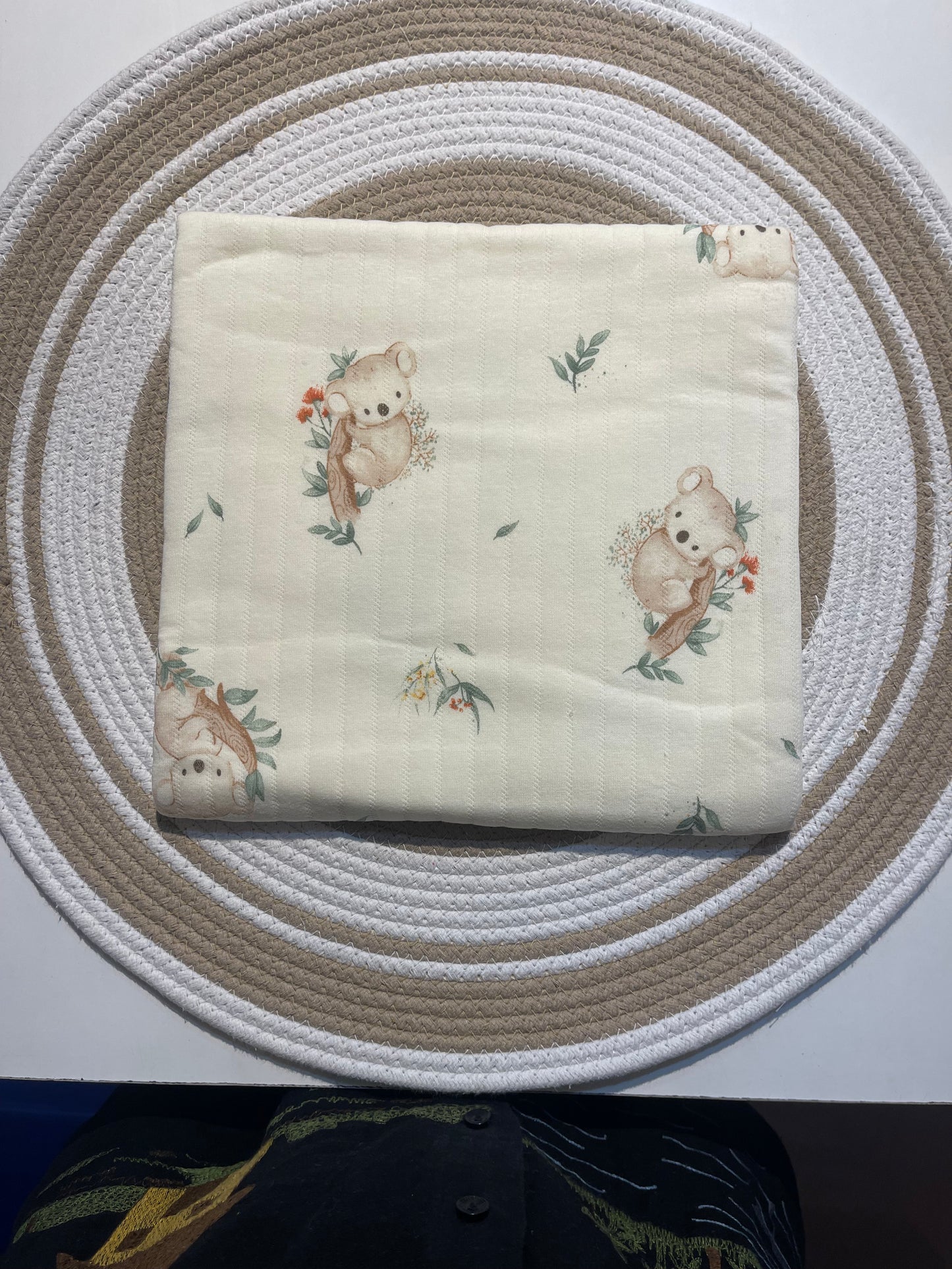 Muslin 3 layered swaddle blanket