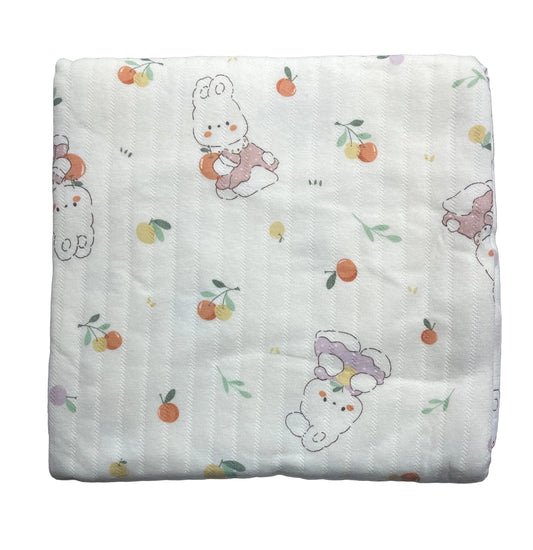 Muslin 3 layered swaddle blanket