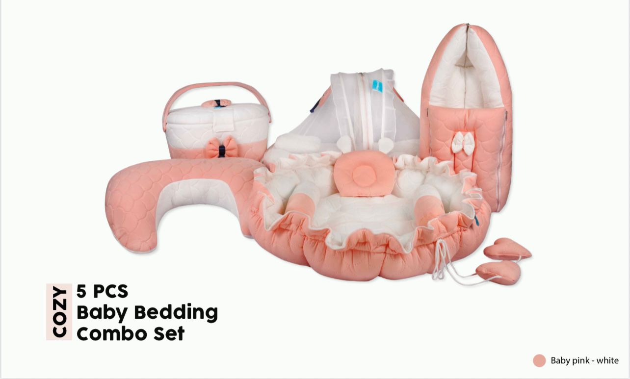 PREMIUM 5 PIECE BEDDING SET COMBO