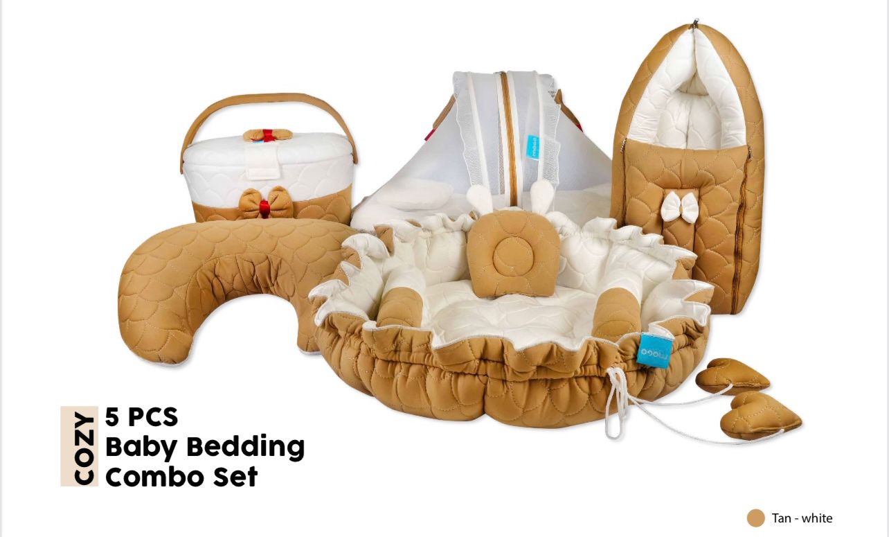 PREMIUM 5 PIECE BEDDING SET COMBO