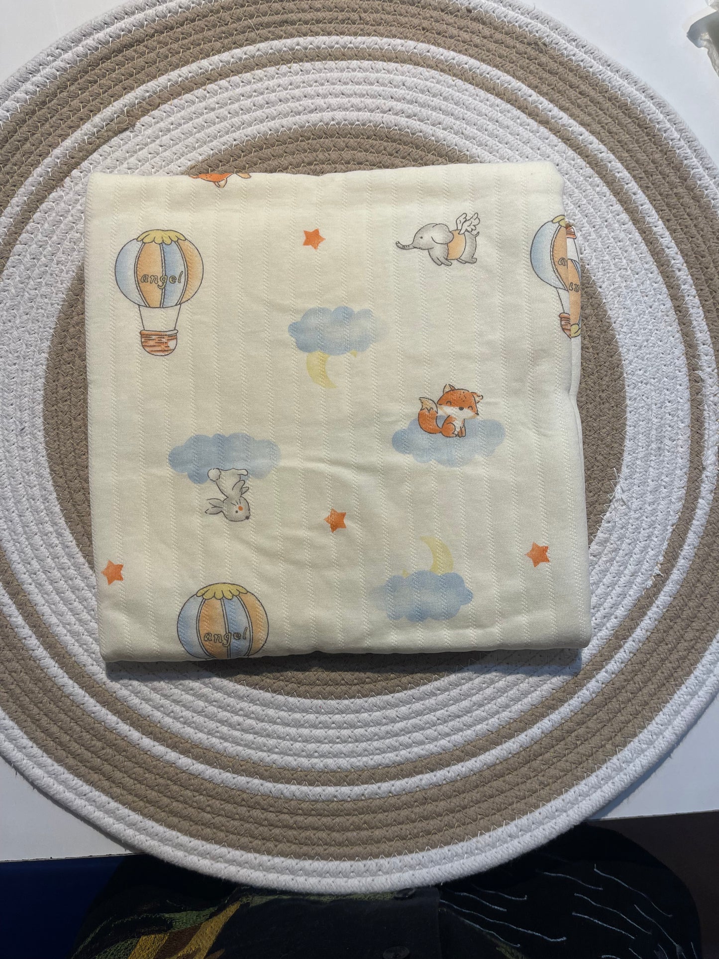 Muslin 3 layered swaddle blanket