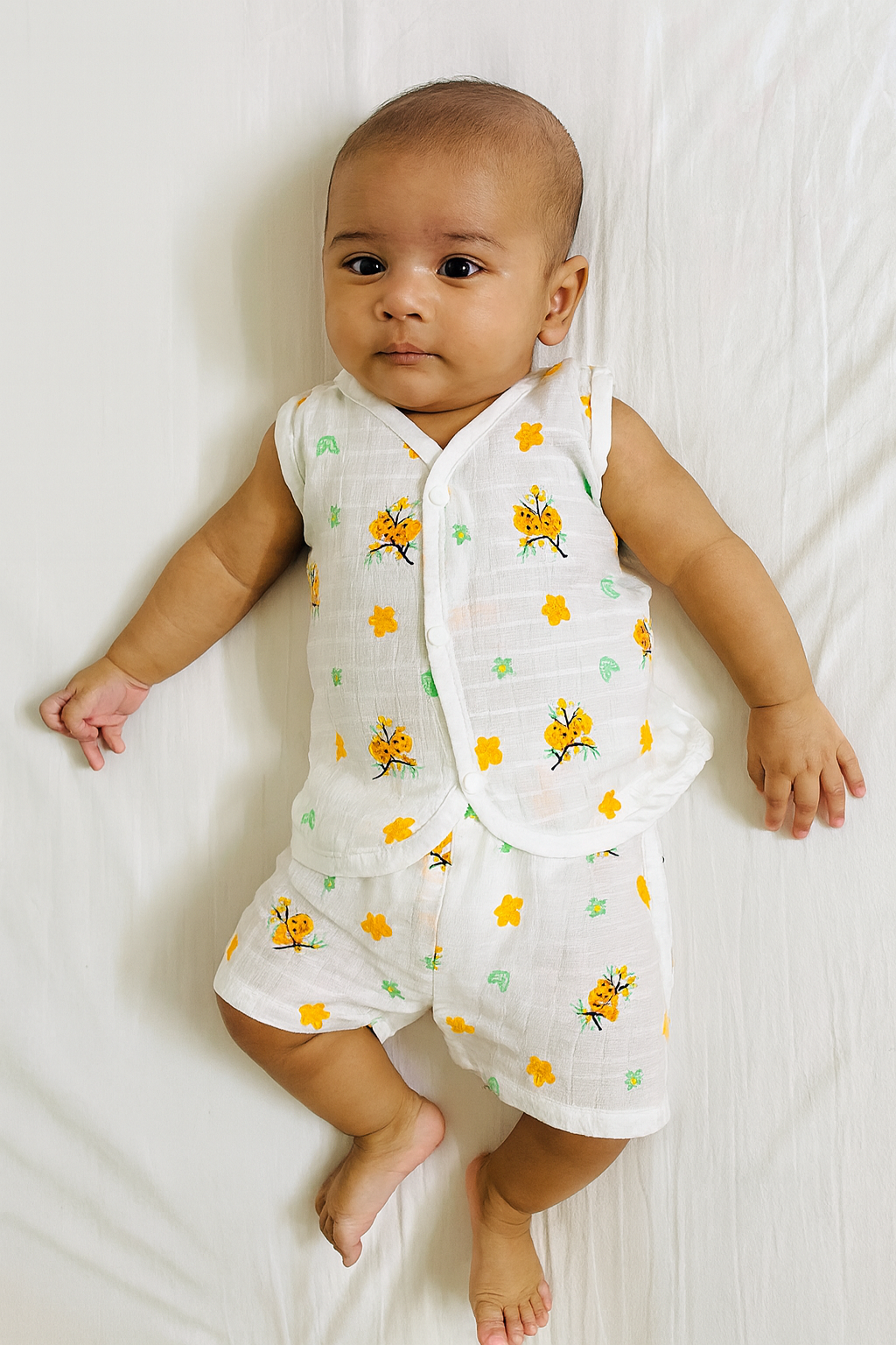 Orange Tree Muslin Cord Set