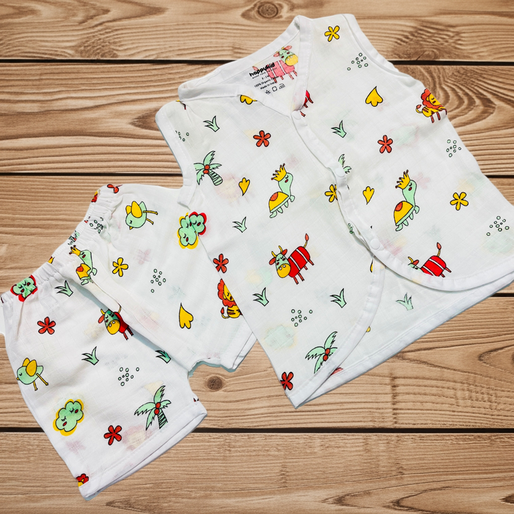 Forest theme Muslin Cord Set